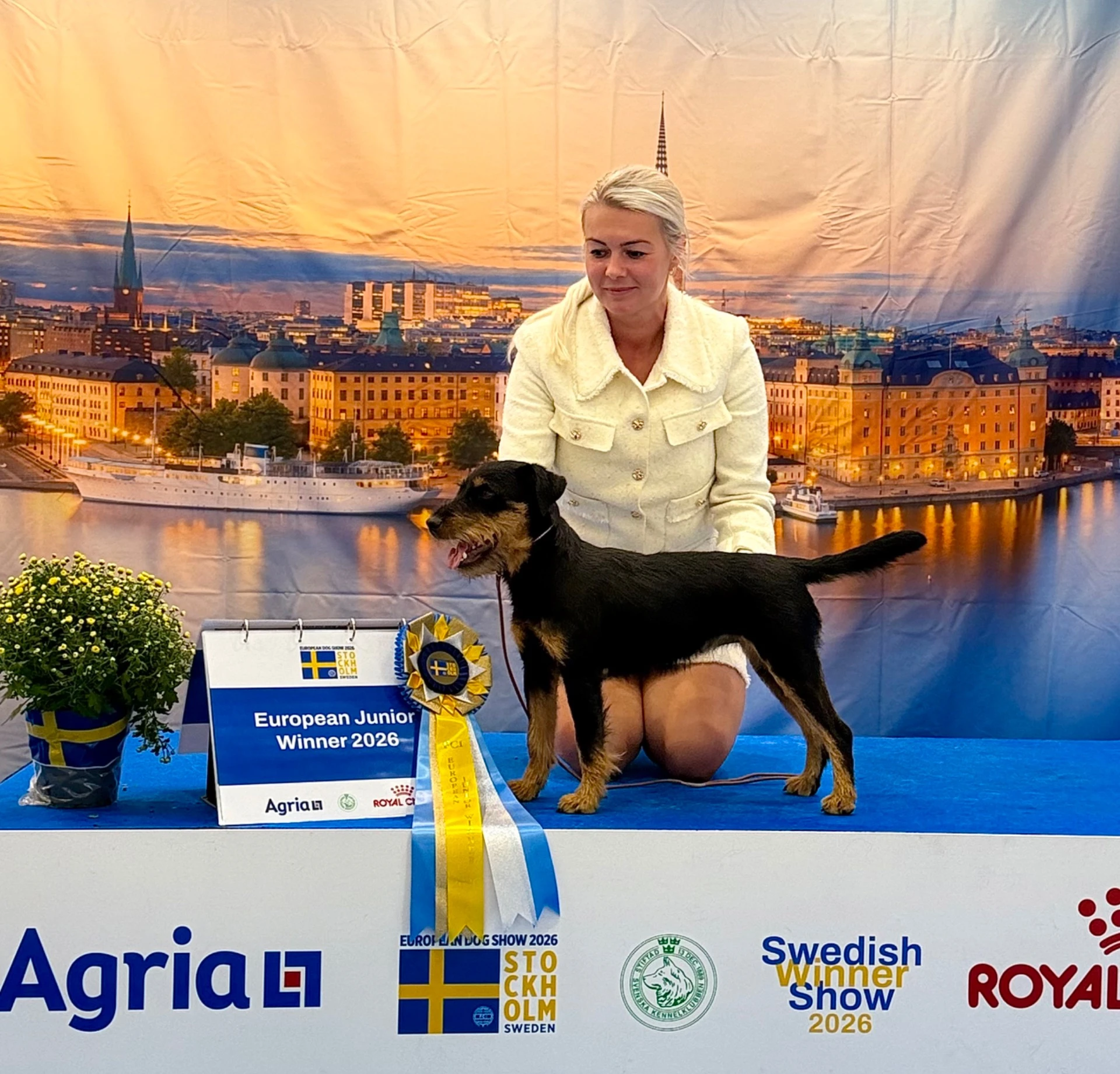 EB Embla fra Krossdal sammen med Anne Lene
